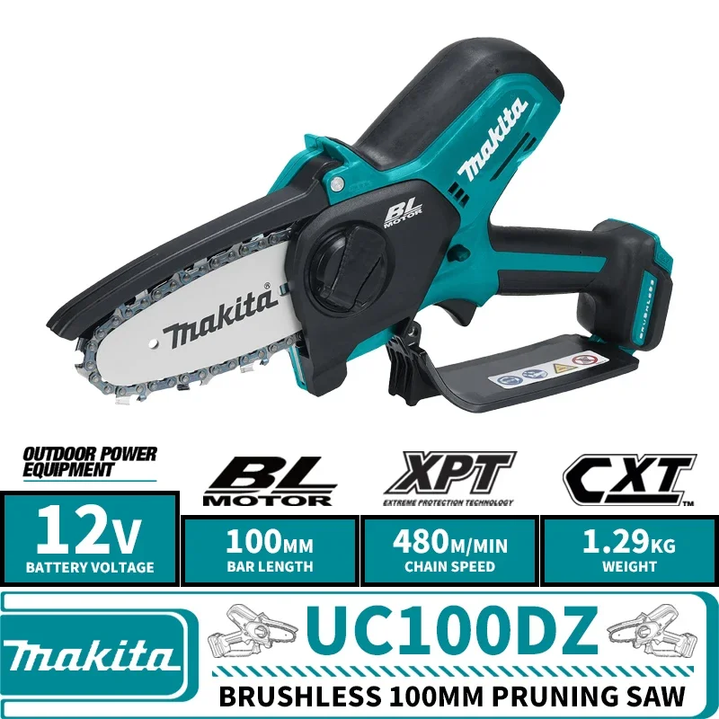 Makita UC100DZ DUC101Z DUC150Z Brushless Cordless Pruning Saw 100MM LXT 18V Lithium Tools Mini Saw Garden Power Tools