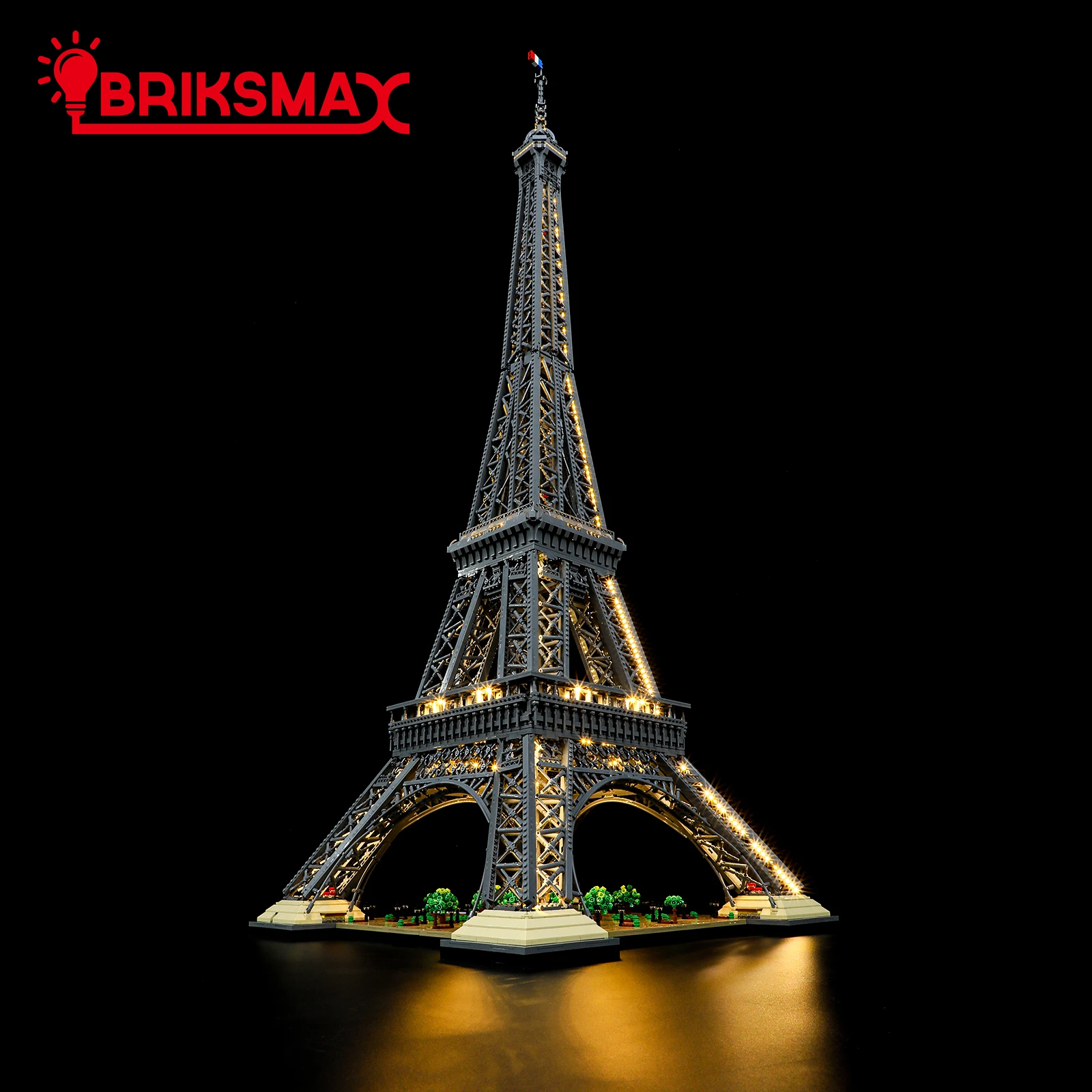 BriksMax LED Light Kit for 10307 Eiffel Tower Building Blocks Set (NOT Include Model) Toys for Children