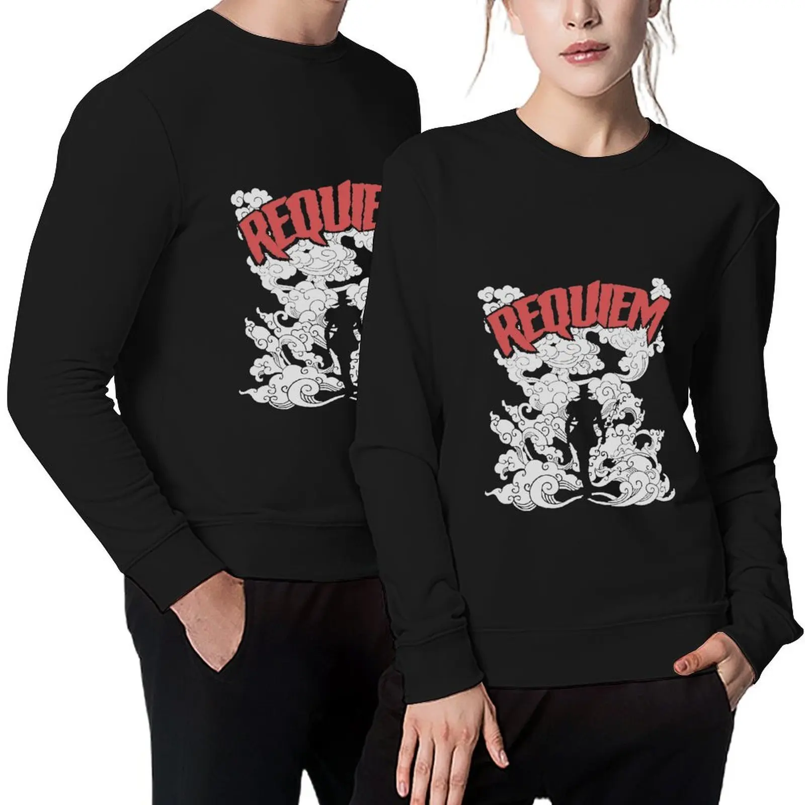 

Silver Chariot Requiem Pullover autumn clothes men's clothing anime clothing clothes for men aesthetic sweatshirts