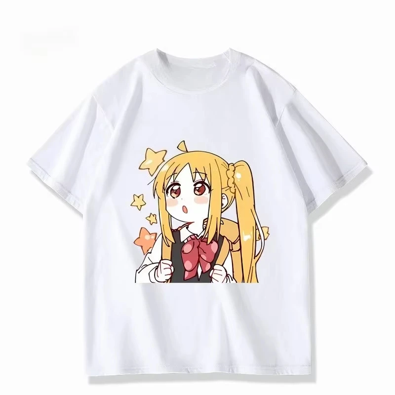 New Fashion High-Quality Cropped Streetwear T-Shirt With Nijika from Bocchi The Rock!, Suitable For All Seasons T-shirt