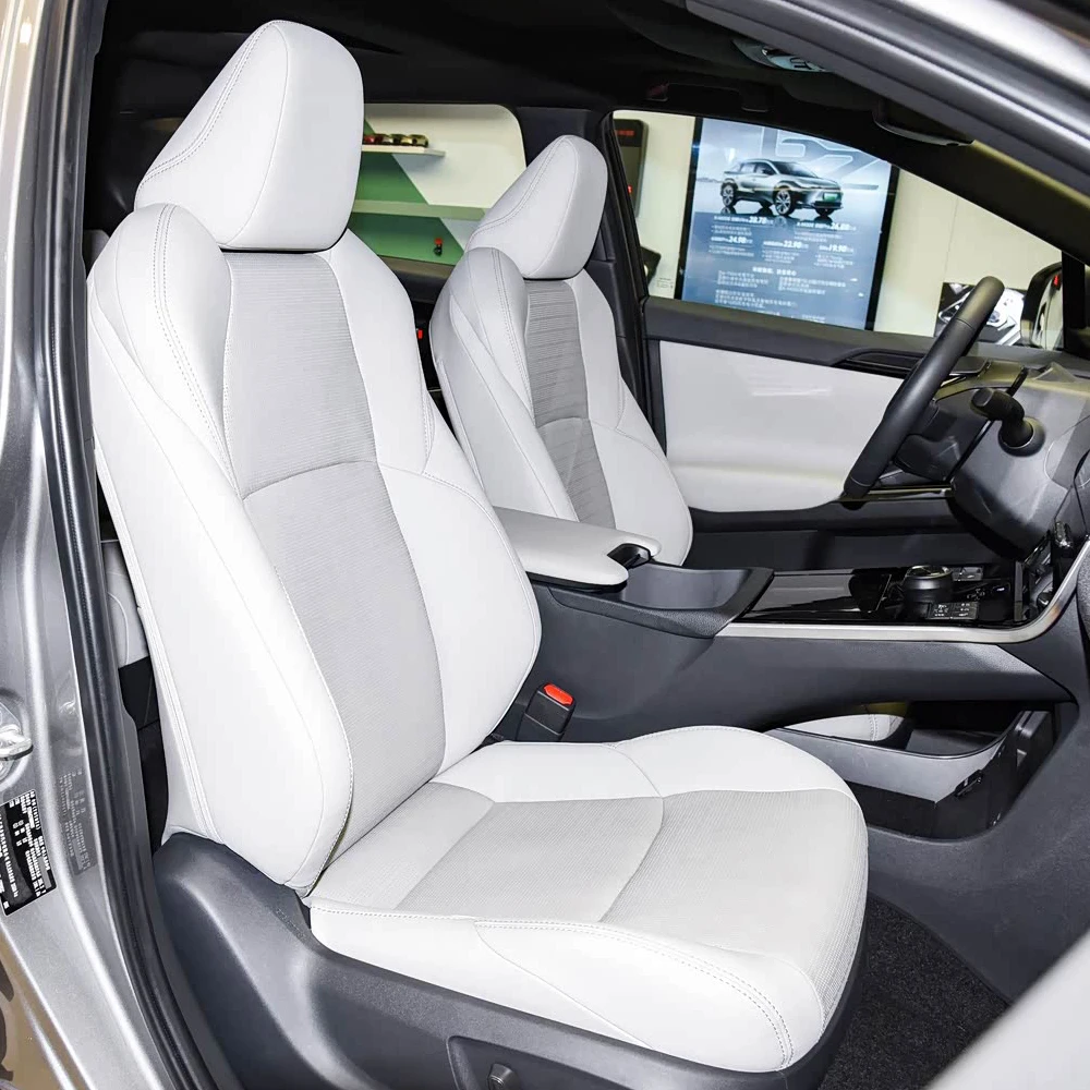 

Чехол на автомобильное сиденье на заказ, 5 мест для Toyota BZ4X 2022, полное покрытие, подушка сиденья, защитные чехлы, аксессуары для интерьера