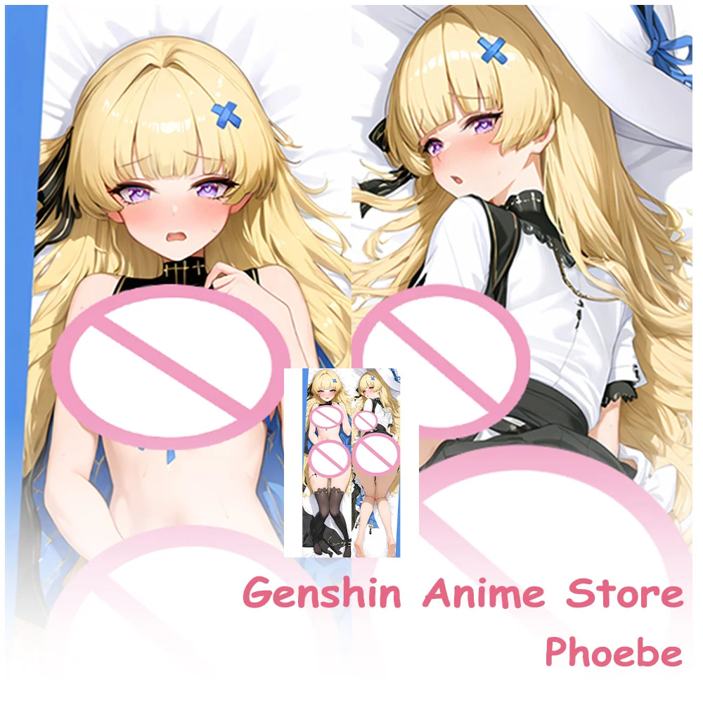 

Dakimakura Anime Wuthering Waves Phoebe Cartoon Body Pillow Cover Cosplay Props Double-Sided Printed Otaku Pillow Cushion Covers