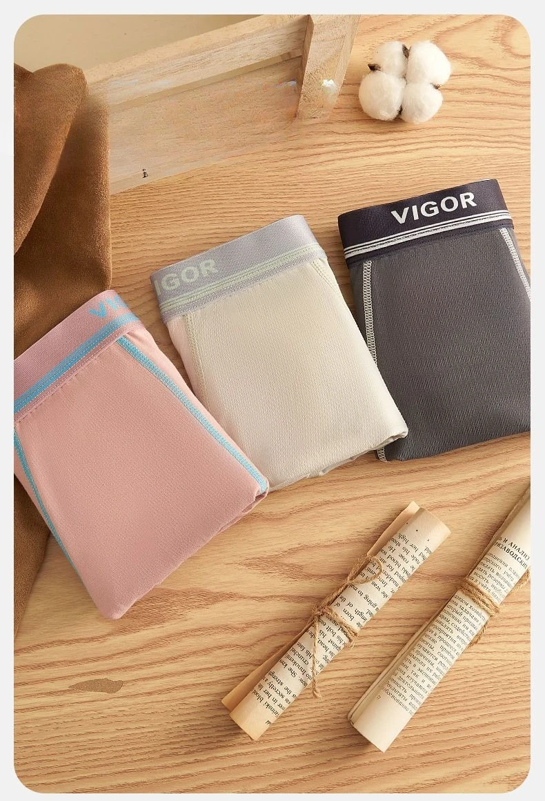 Men's Underwear Cotton Antibacterial Boxers Young Men's Boxers Boys Growth Period Shorts Head Comfortable and Breathable Shorts
