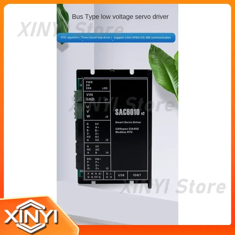for Servo Drive Speed Position Closed Loop CANopen RS485 Robot Drive Low Voltage Servo 15A