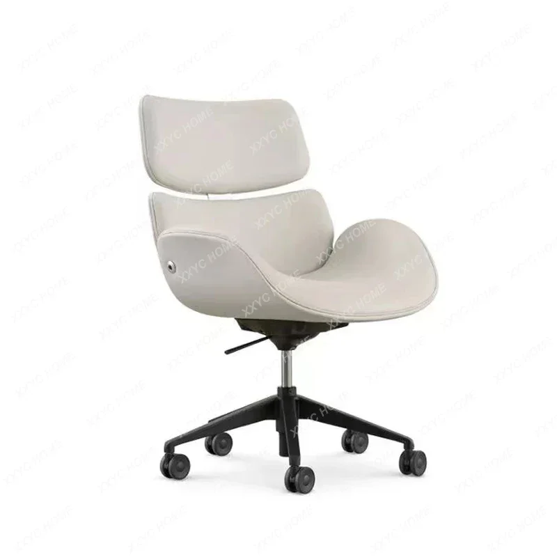 كرسي مكتب HHBrown قابل للتنفس، كرسي ألعاب مريح ومتين وحديث، مكتب مرن مريح، أثاث مكتبي Meuble #6