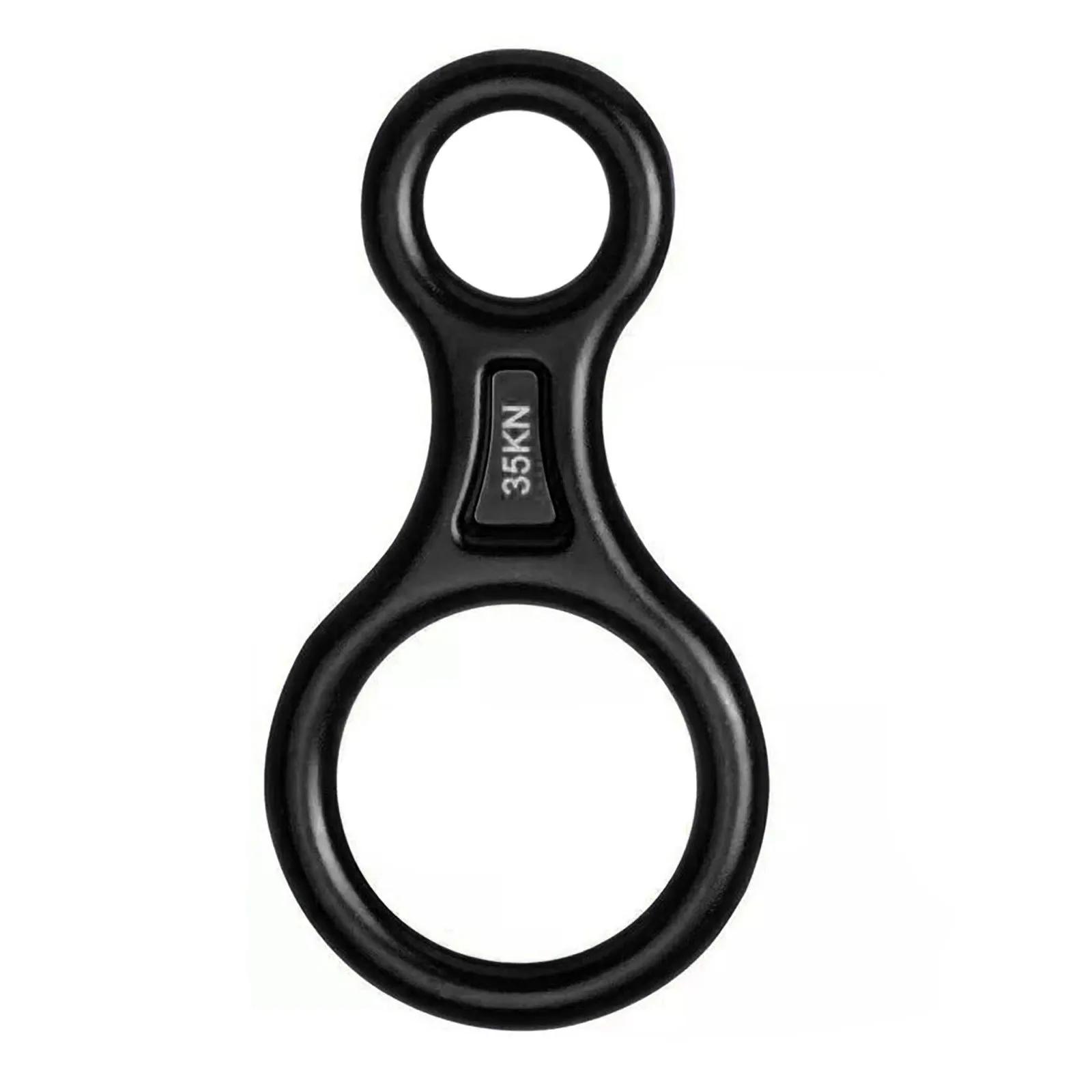 Metal Rock Climbing Descender 35KN Figure 8 Word Rope Descender Climbing Ring Downhill Eight Ring Gear Climbing Device Equipment