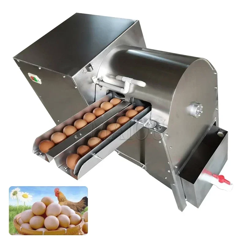 

Automatic Egg Washer for Poultry Farm 4000 Pcs/h Capacity Chicken Duck Goose Egg Cleaning Machine High Quality Egg Washer