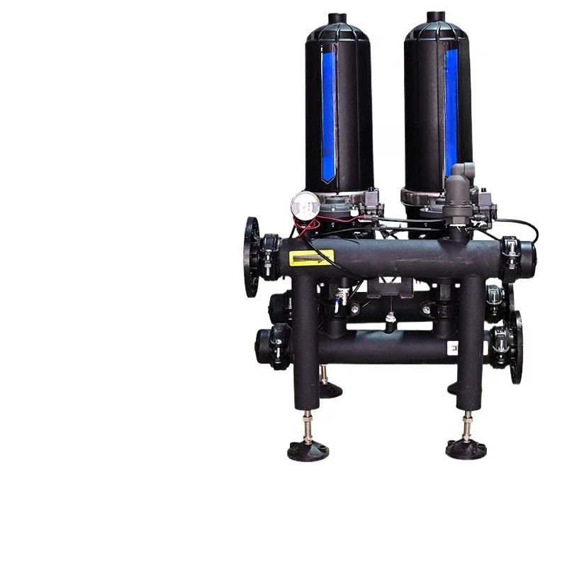 

Backwash laminated filter Agricultural irrigation Fertilization mesh filter equipment set Automatic laminated filter