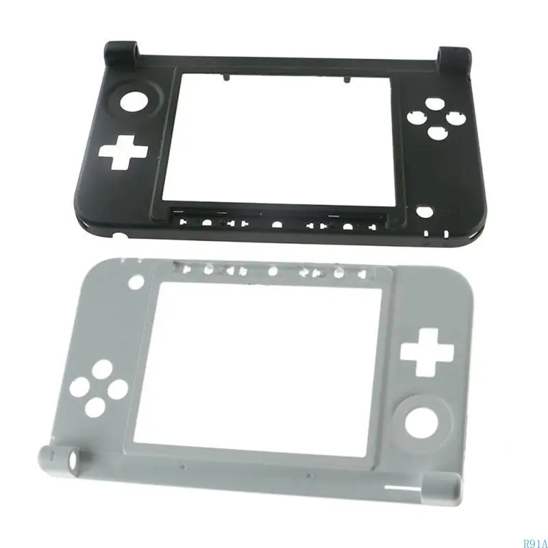 R91A для 3DSXL 3DS XL Game Console Ремонт средняя пластиковая рама для Shell Black White