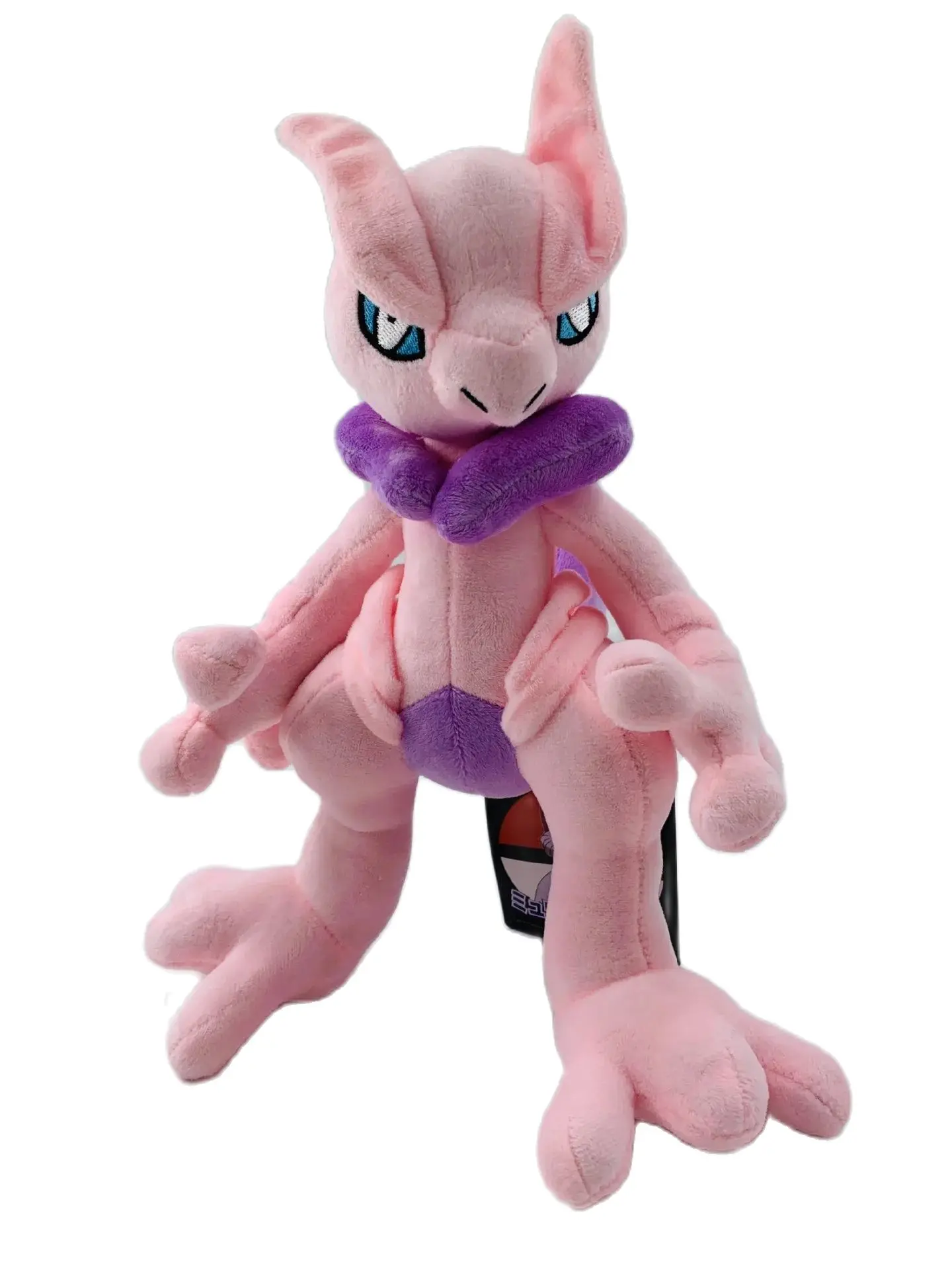 

30cm Pokemon Mega Mewtwo X Plush Doll Cartoon Go dex Mew Plush Toys Soft Stuffed Kawaii Anime Doll Pillow Birthday Gift For Kids