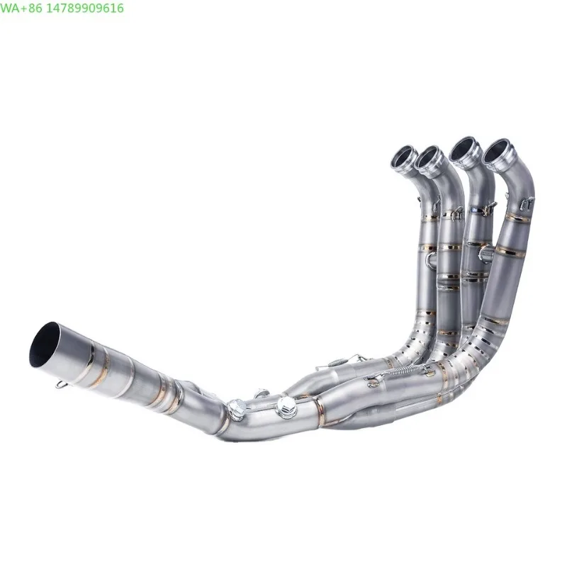 

Forged Exhaust System For MotorcycleNew S1000RR 2019-2024 Complete Motorcycle Exhaust Header Tube Titanium Alloy Front Link Pipe
