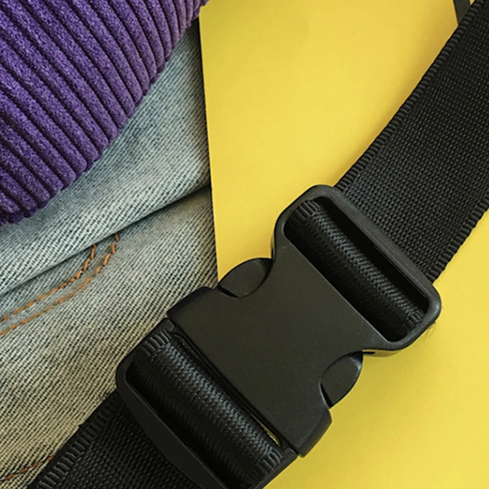 Yellow Portable Waist Bag Fashion Stylish Chest Pack Corduroy Pouch for Women Outdoor Travel Shopping Bike Riding