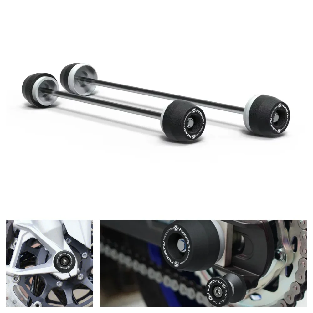 

For Suzuki GSX-S950 / GSX-S1000 F Y Z GT FT FZ / KATANA / 2015-2024 Front Rear Axle Fork Slider Motorcycle Frame Crash Protector