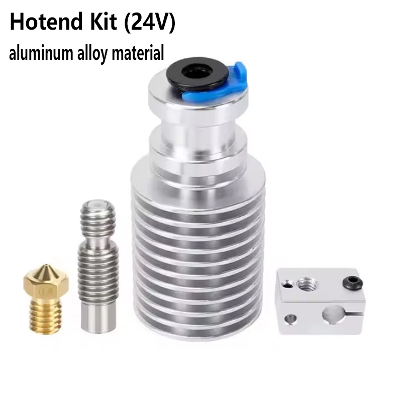 2pcs/3pcs E3D V6 Hotend  Bimetal Heatbreak for Prusa Voron Remote Direct Heat Sink Range 1.75MM for Feeding 3D Printer Extruders