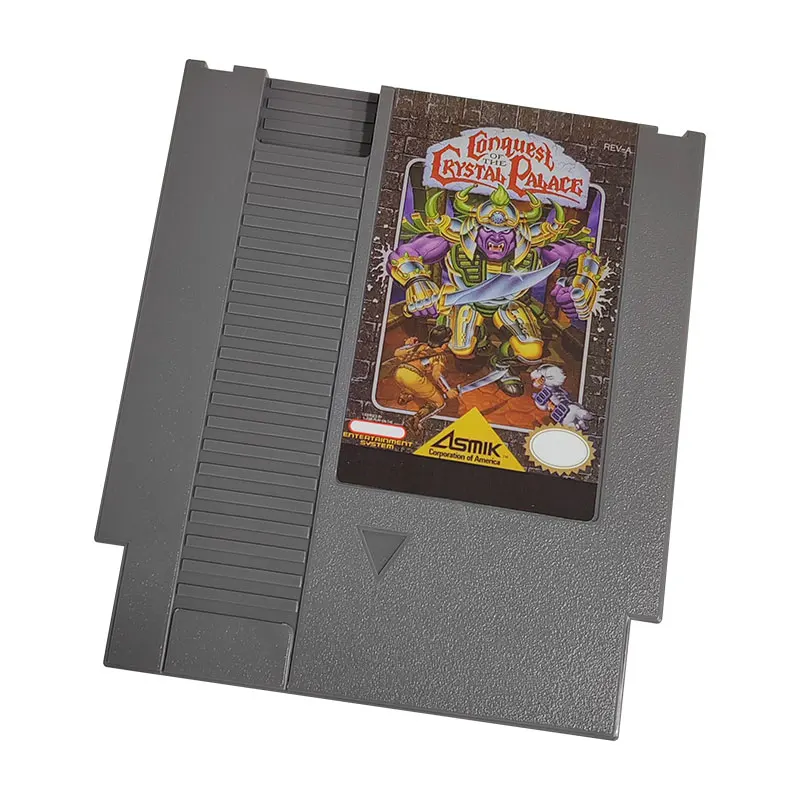 Conquest OF the Crystal Palace - Retro Game For The 72 Pins 8 Bit Game Cartridge For Pal and NTSC NES Classic Console