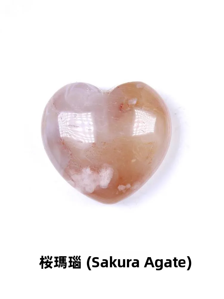 natural-crystal-stone-polished-mineral-heart-pendant-sweater-chain-agate-quartz-gemstone-decorative-ornaments