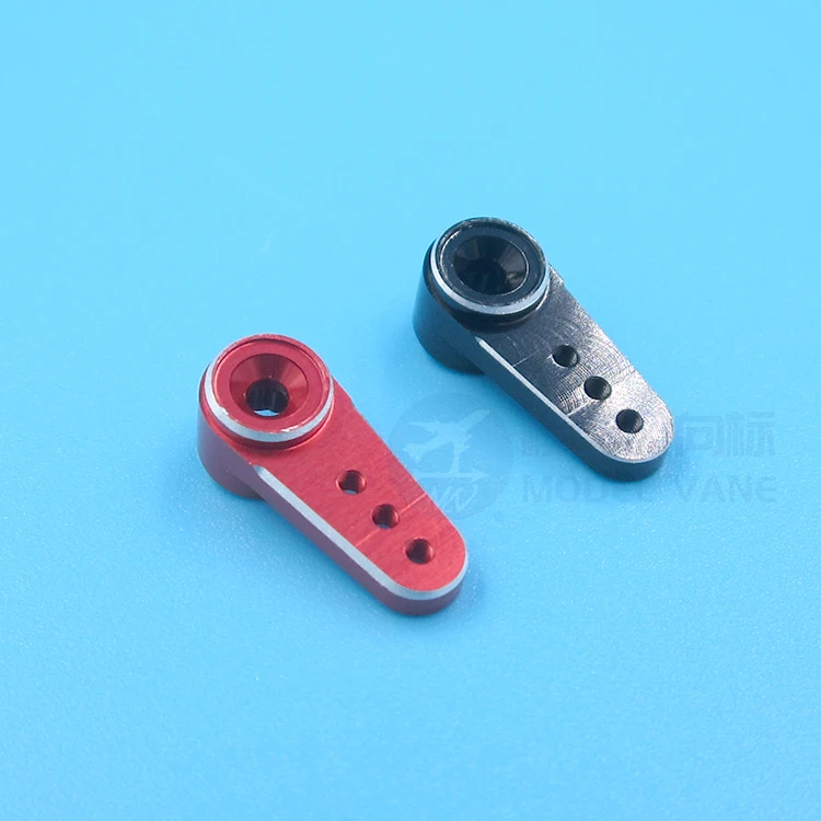 L17.5mm 15T All-metal Aluminum Alloy Mini Servo Horn Steering Arm for RC Motor EMAX ES08MA ES08MD