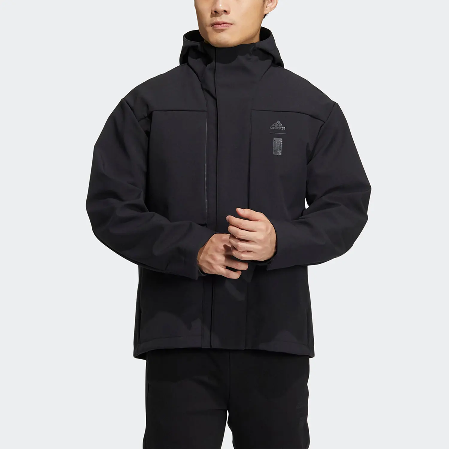 

Официальная новая мужская флисовая повседневная спортивная куртка Adidas HN8976