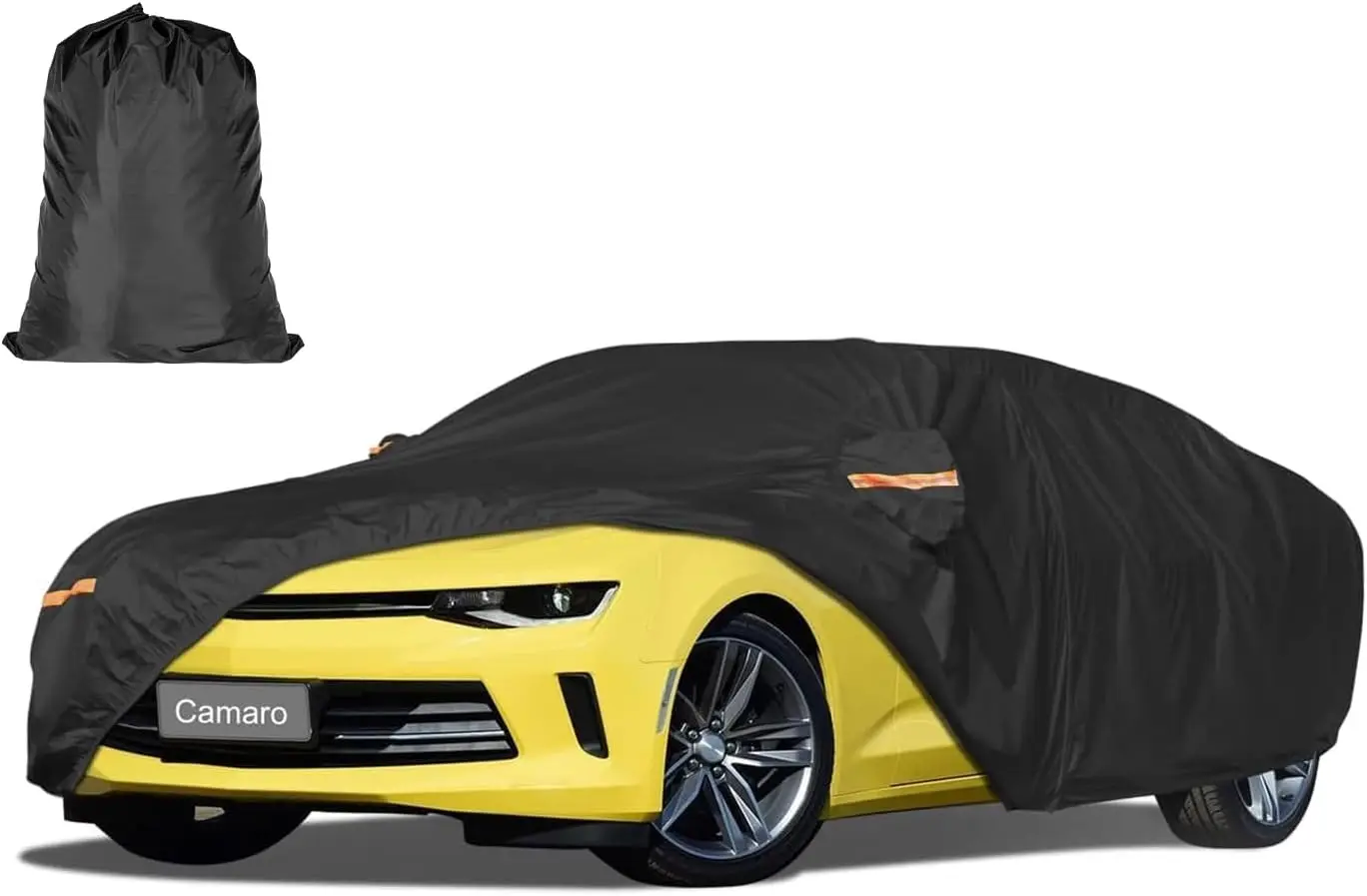 

Custom Fit Car Cover for Chevy Camaro 2010-2025, Waterproof Heavy Duty Outdoor Protection with Door Zipper