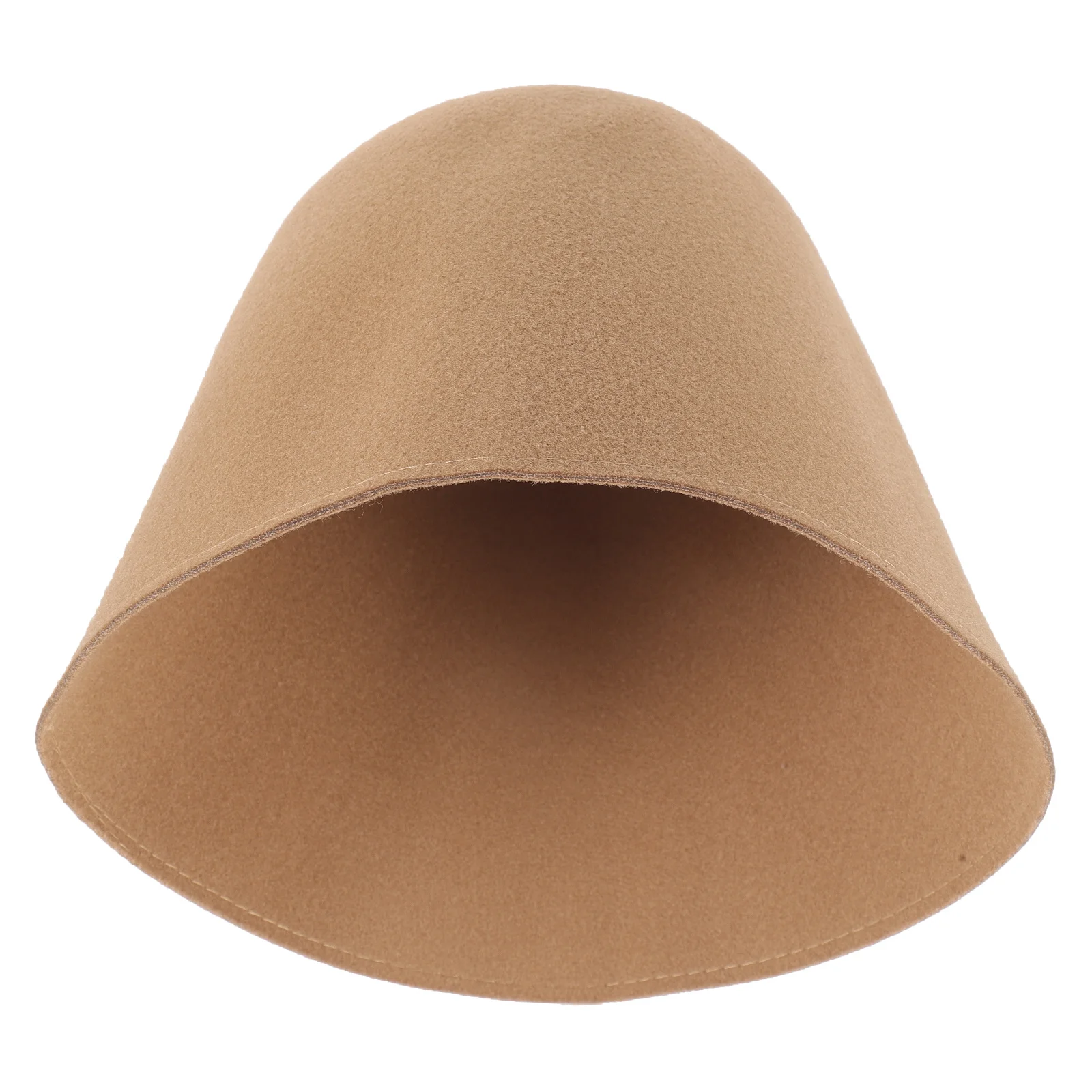 

Comfortable Felt Sauna Hat for Sauna Household Bath Accessory Moisture Absorbing Breathable Bathing Cap for Women