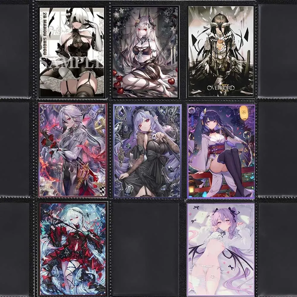 60 قطعة 67x92 مللي متر أنيمي حافظة بطاقات مجلس أرواق لعب حامي ل TCG/PKM/MTG بطاقات بطاقات التداول الأكمام هدايا لمحبي البطاقة