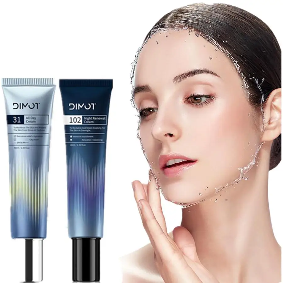 

DIMOT дневной и ночной крем для лица, увлажняющий крем для лица, гиалуроновая кислота, коллаген, центелла азиатская форма, средства для ухода за кожей