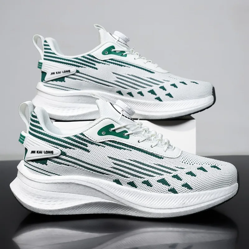 

Men's Ultra Lightweight Mesh Athletic Shoes Non-slip Cushioning Running Sneakers for Gym, Jogging & Casual Activities