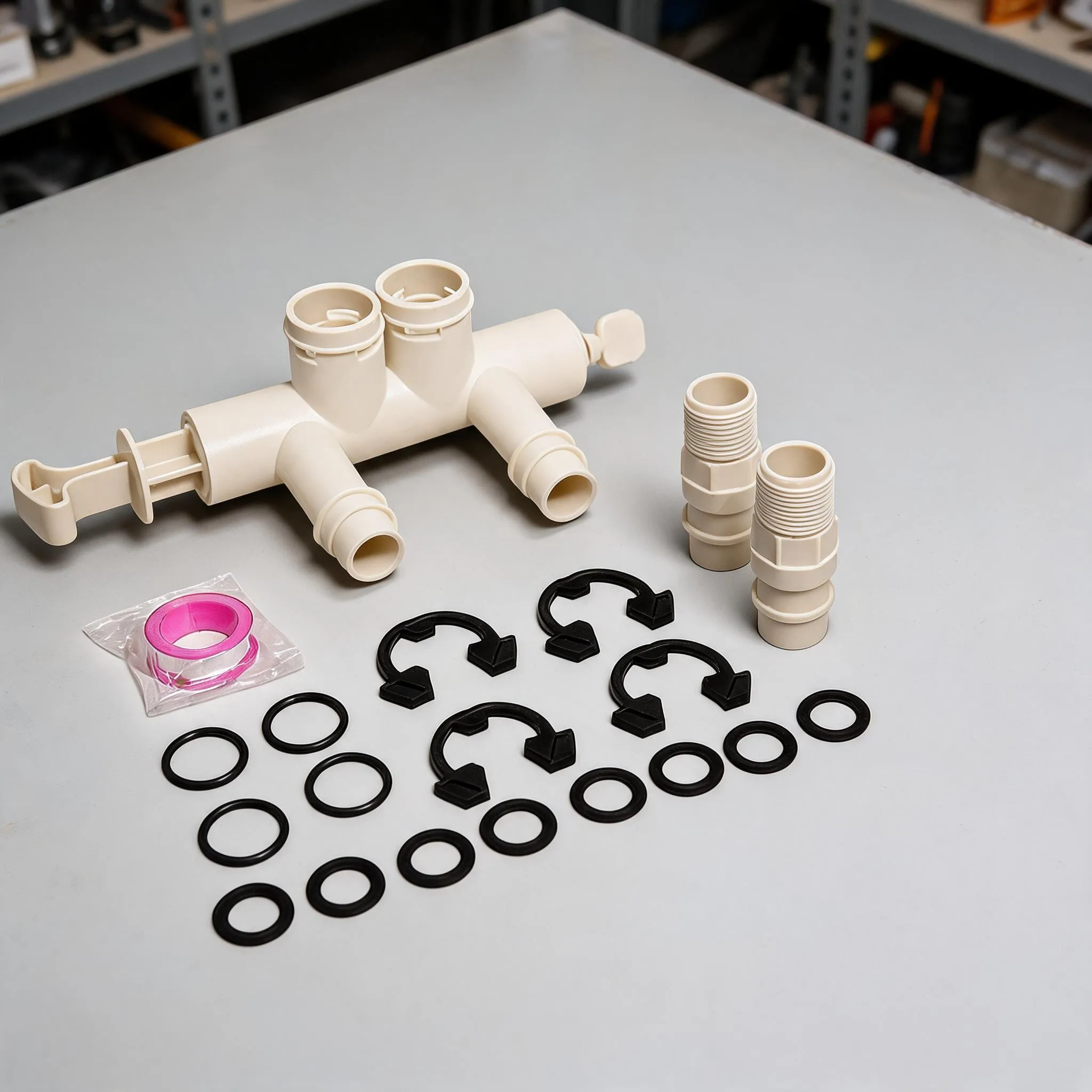 Water Softener For 1 inch Diversion Valve Kit with Precision Machined Interfaces WSFor 15XFor 10078 7329594 7386986 3542745