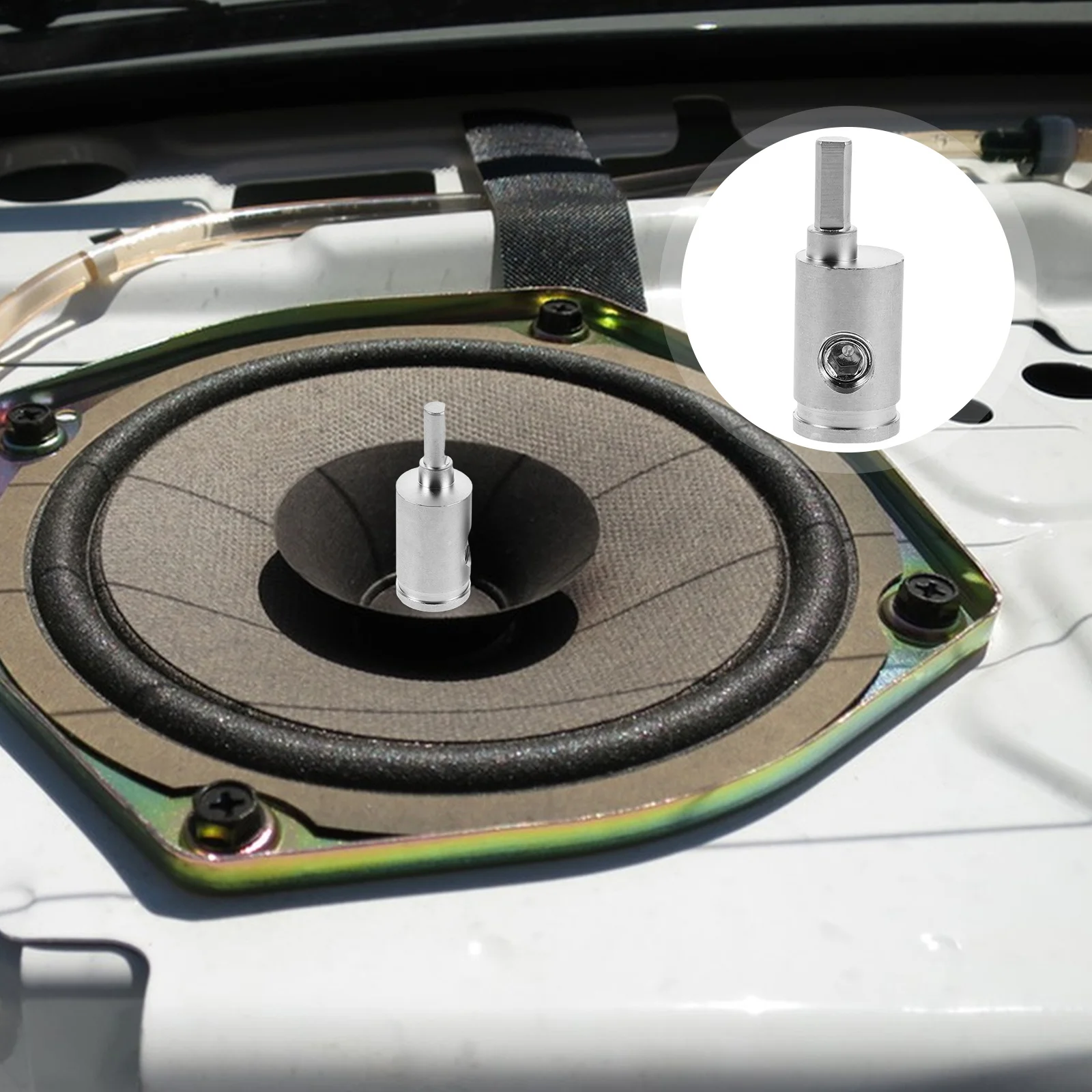 

1 Pair 0Ga To 4Ga Car Audio Wire Connectors For Amplifier Terminal, Automotive Electrical Connectors Speaker Cable Terminal