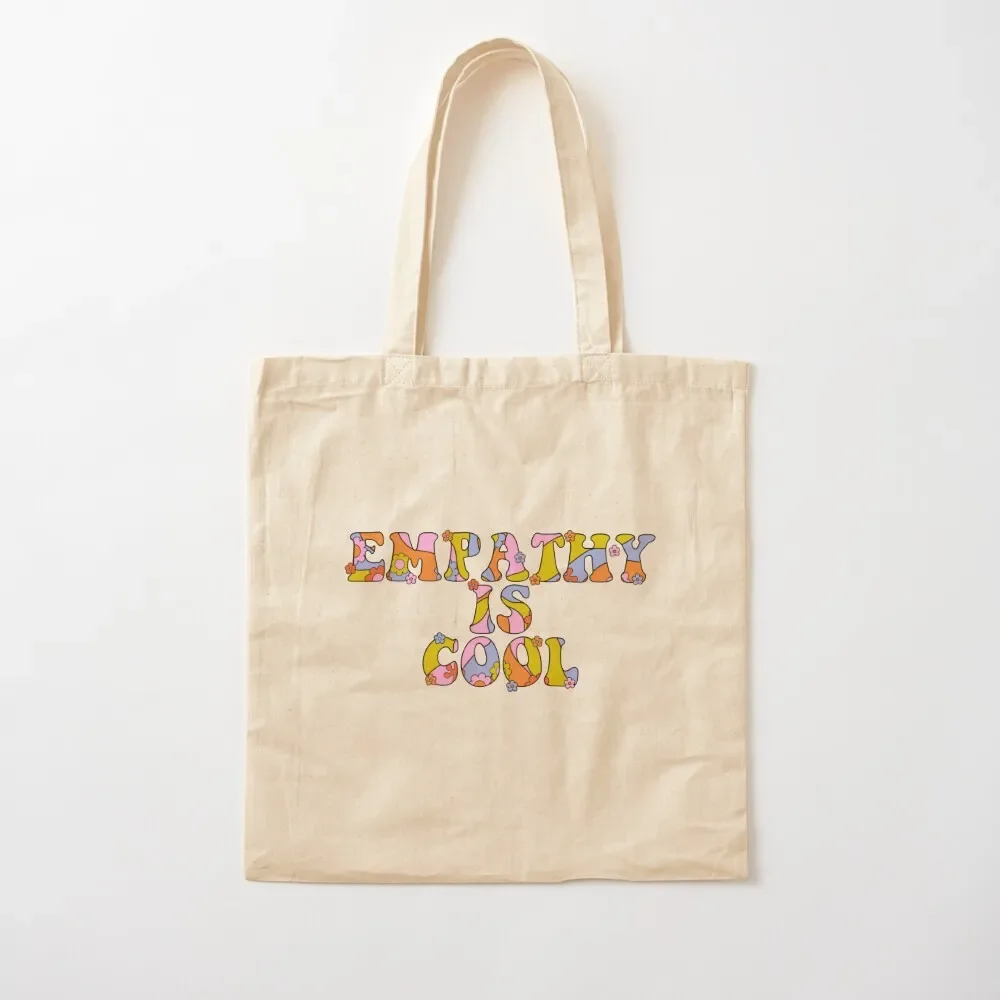 Empathy is Cool - The Peach Fuzz Tote Bag canvas tote bags canvas tote bag Women's shopping bag