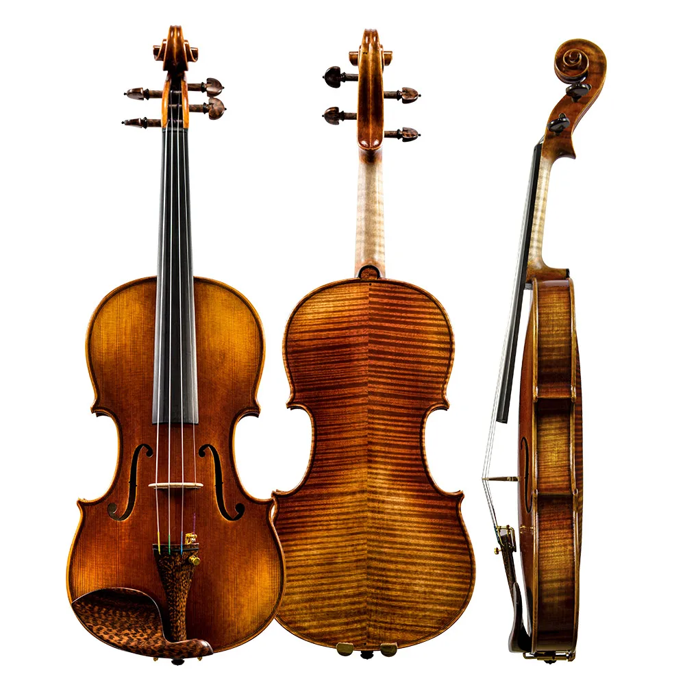 CHRISTINA Violin for Professional S400B with Snakewood Fittings Antique Style European High-quality Spruce Two-piece Flame Maple