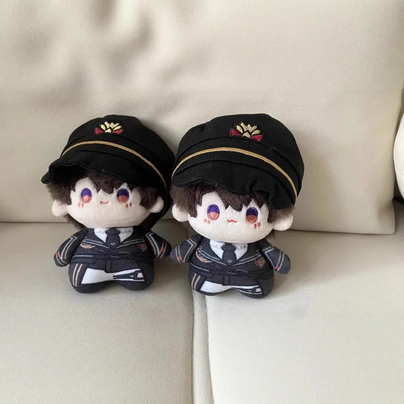 

10cm Love And Deepspace Xia Yizhou Cotton Doll Removable Hat Printed Soft Plush Toy Anime Collectible Decor Gift For Fans
