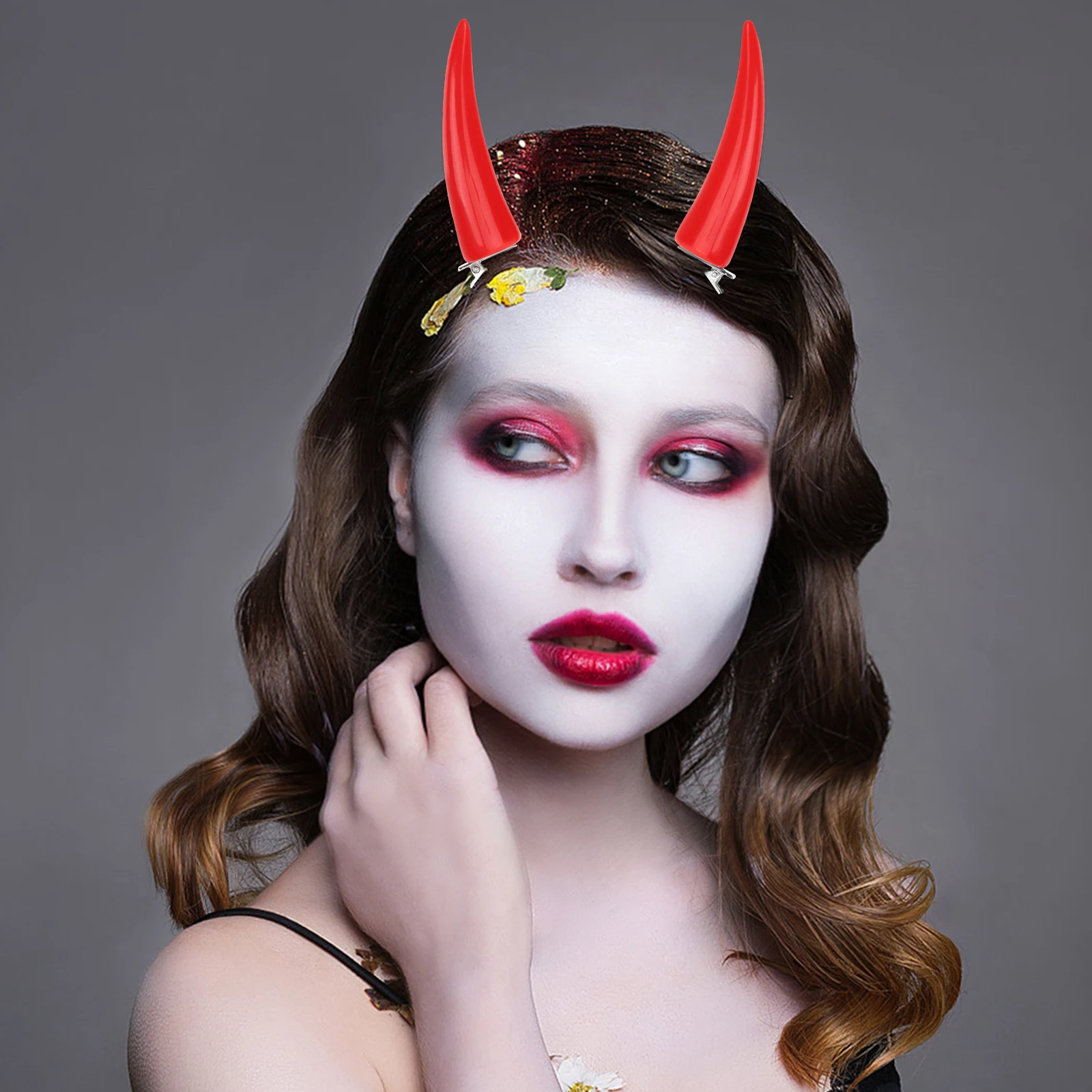 Accessoires de mascarade en plastique robustes, 2 pièces, oreilles maléfiques, Costume d'halloween, accessoires de Costume d'halloween