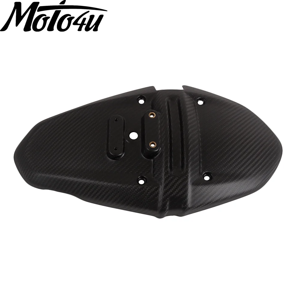 

Real Carbon Fiber Rear Splash Guard Hugger Plate Holder For MV Rivale 800 2013