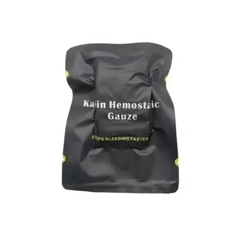 TCCC الطوارئ الكاولين شاش مرقئ في الهواء الطلق الطوارئ تسلق الجبال متعددة الوظائف ضغط معقمة شاش مرقئ #4