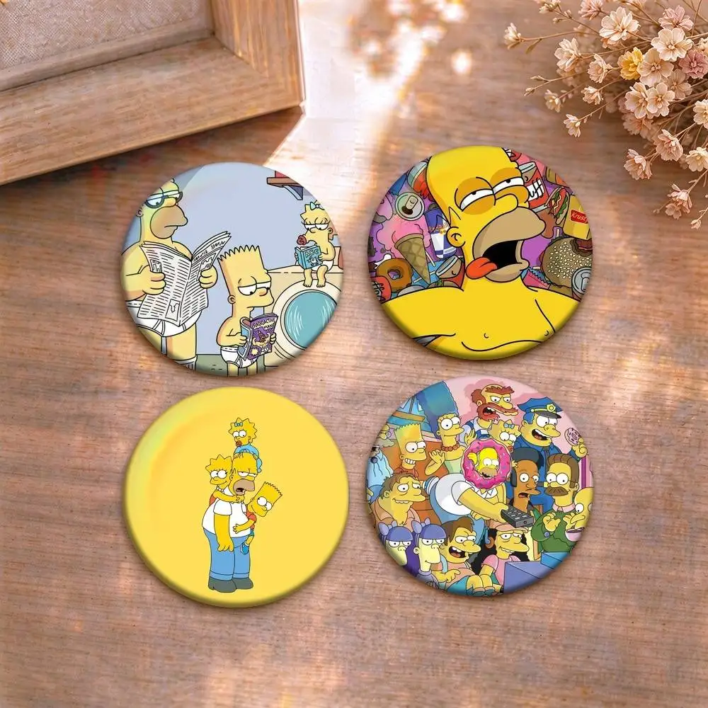 The Simpsons  Tin badges in 25/32/44/58/75mm, brooch pins for accessories & gifts,Souvenir.