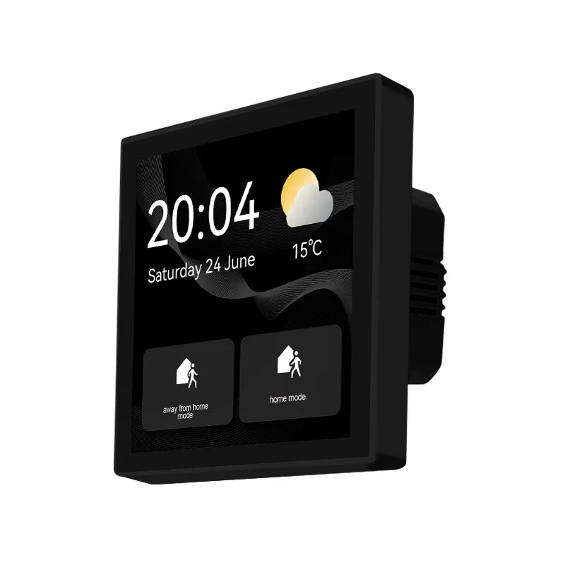 2022 Newest Linux Zigbee Screen Smart Home Controller with 4 Inch Touch Screen LCD Display
