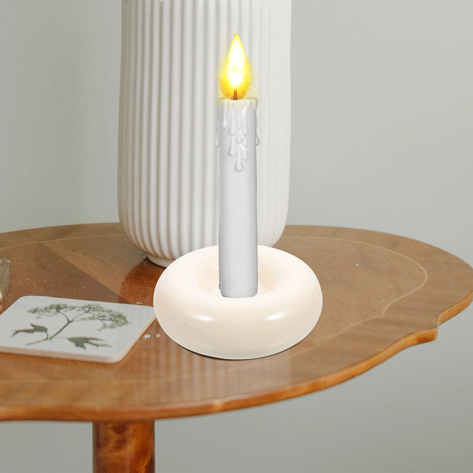 

Polished Bottom Holder Candlestick Ornaments Tealight Holders Decorative Artistic Candlesticks Home