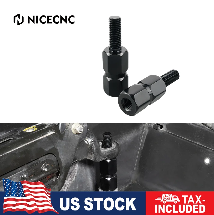 UTV For Can-Am Maverick X3 Max R RR 4x4 XRC XMR DS Turbo DPS 2017-2021 Seat Riser Screw Bolt Aluminum Alloy Accessories Parts