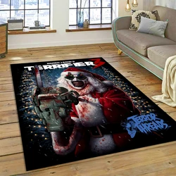 27 Style Terrifier 3 Horror Clown Movie Flim Carpet Rug for Bedroom Living Room Home Sofa Decoration,kids Play Decor Floor Mat