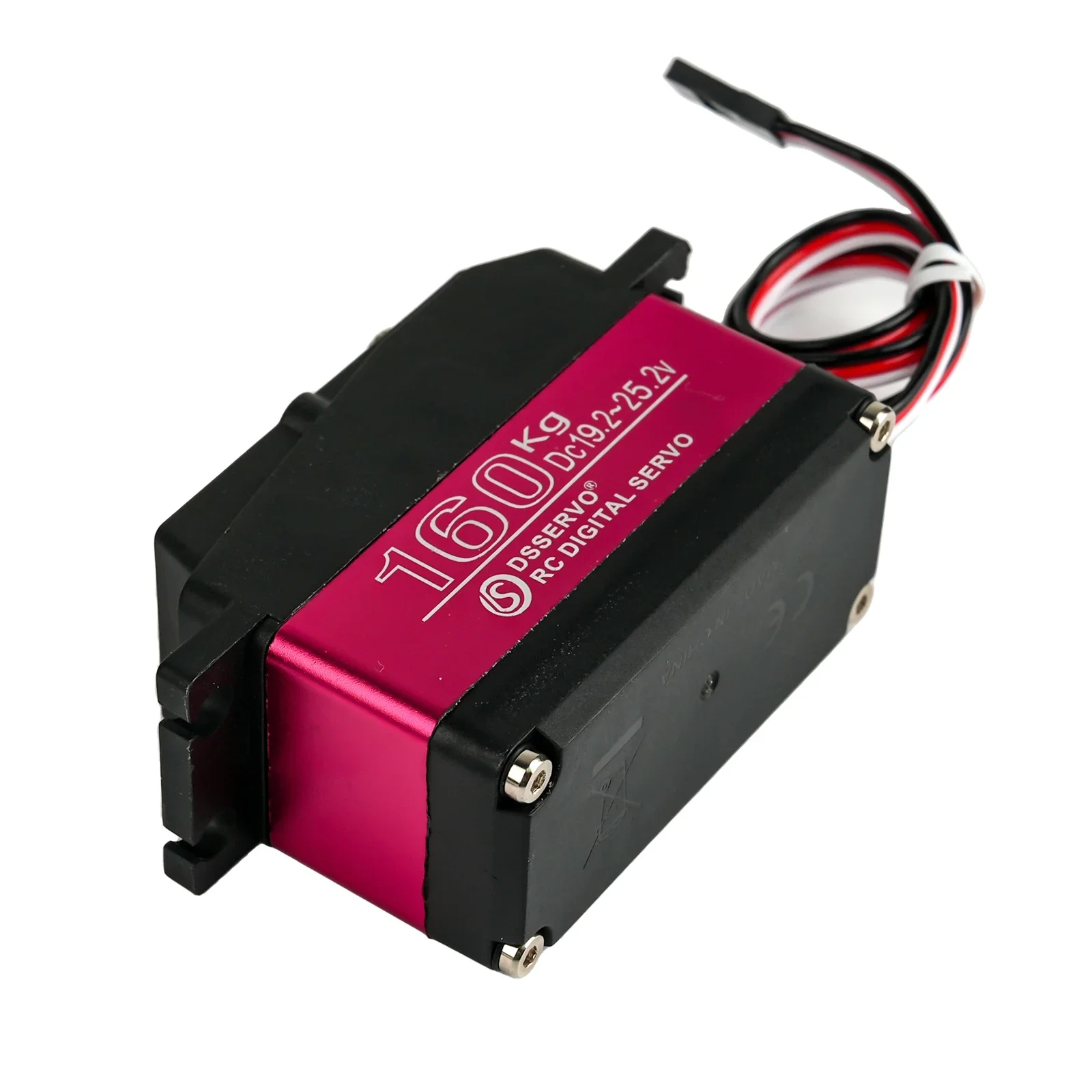 DS51160 Digitale Servo 24V 160KG Hoog Koppel Metal Gear Waterdicht 270 ° /180 °   voor RC 1/5 Baja-auto