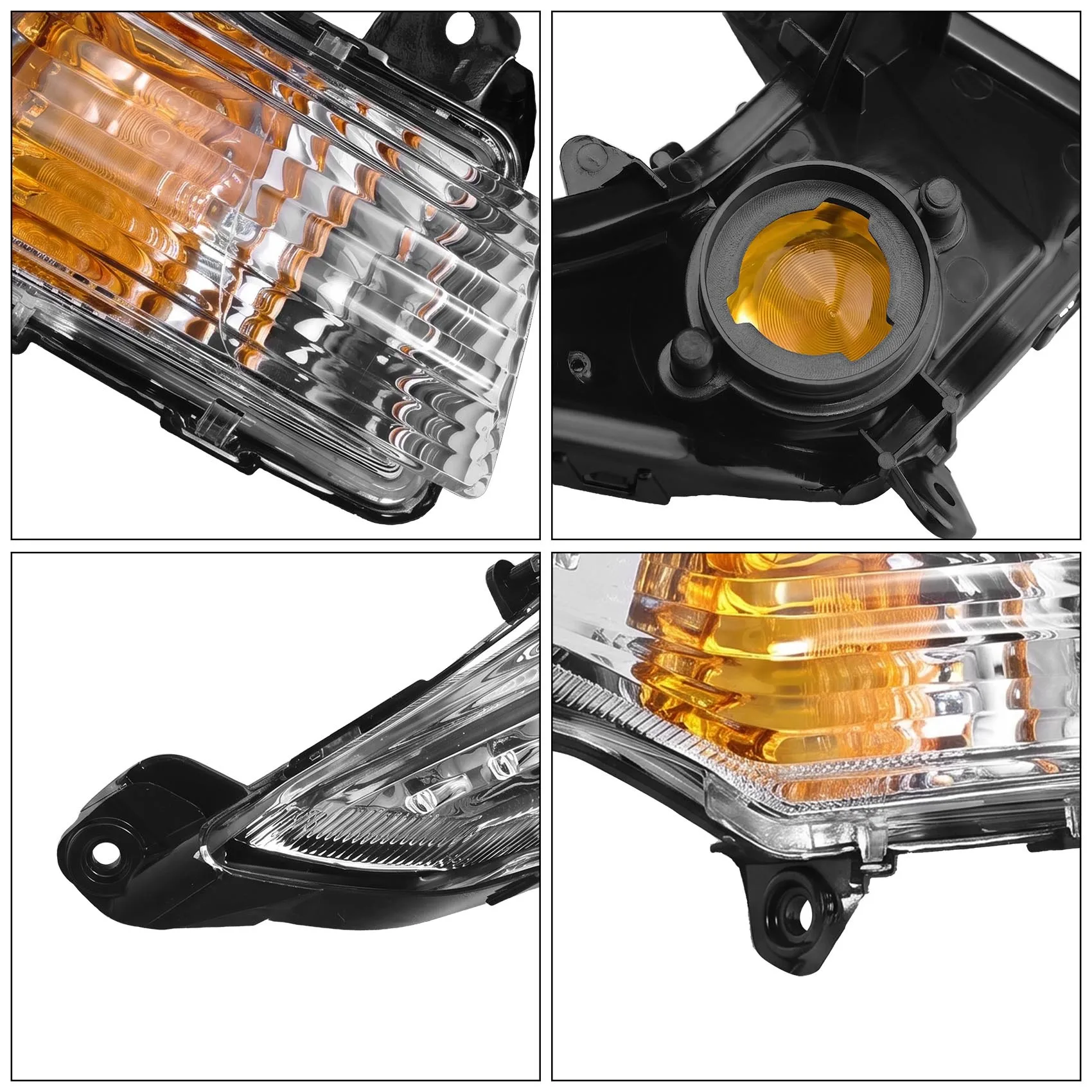 Motorcycle Front Turn Signals Indicator Blinker For Suzuki GSR 600 400 GSR600 GSR400 2006-2012 2011 2010 Clear Lens