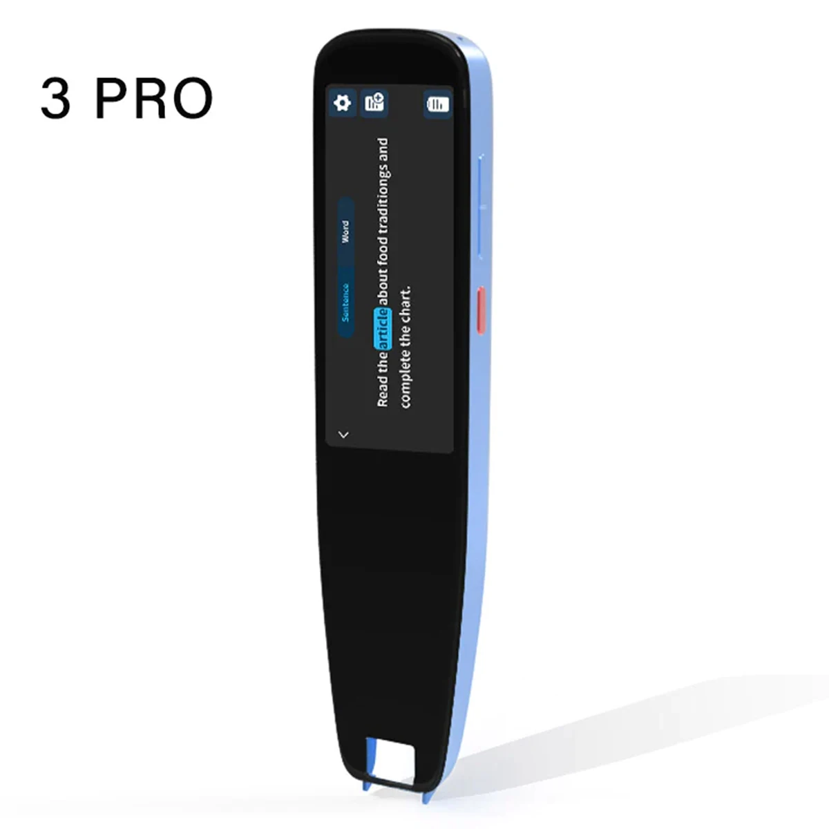 3 Pro Offline Translation Pen For Teacher Student Dictionary English Intelligent Scanning Point Reading Languages Translator Pen