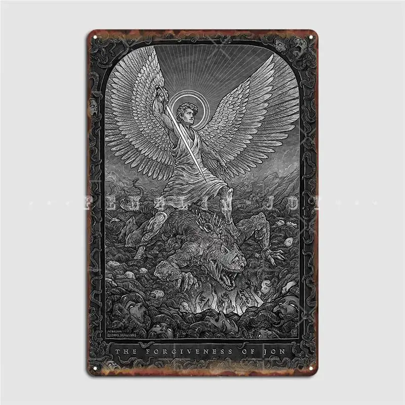 The Forgiveness Of Jon Poster Metal Plaque Wall Cave Cinema Personalized Mural Painting Tin Sign Posters