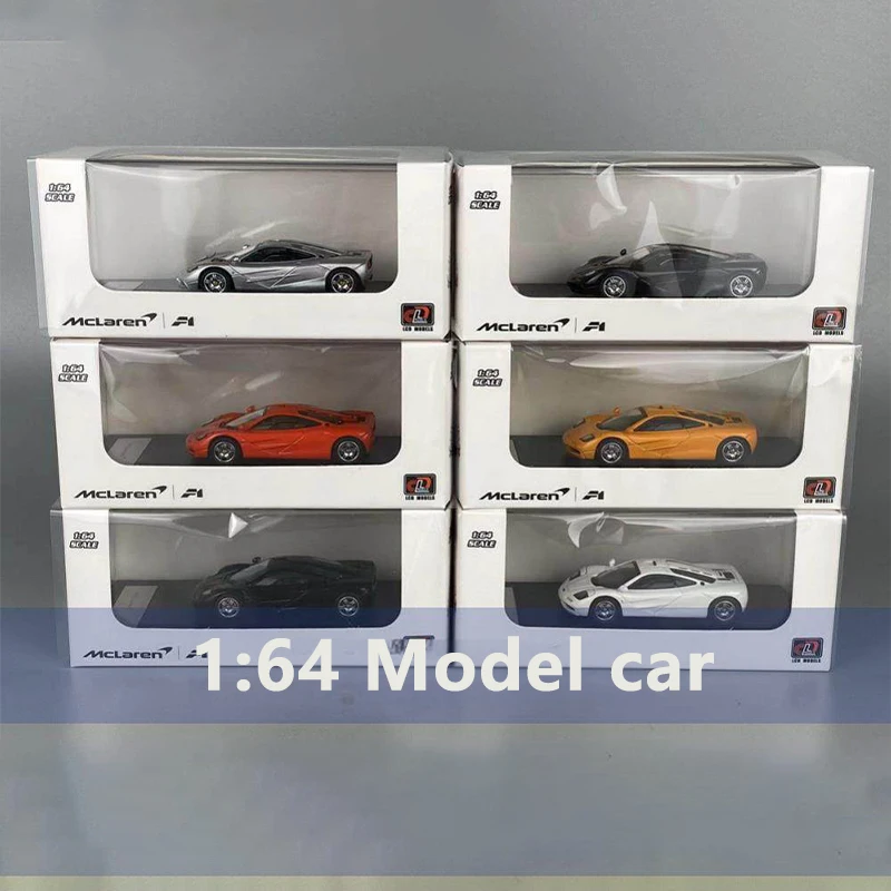 Modèle de voiture Mclaren F1 XP5 en alliage, échelle 1:64, véhicule à moteur, édition en métal moulé sous pression, modèle de supercar, Collection de véhicules, cadeaux pour garçons