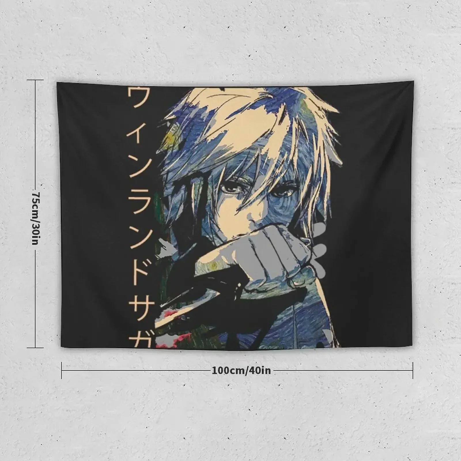 Vinland Saga T-ShirtThorfinn Vinland saga Tapestry House Decorations Bathroom Decor Luxury Living Room Decoration Tapestry