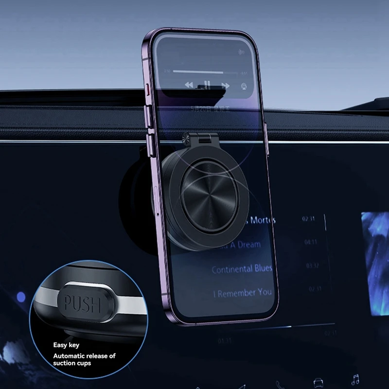 360 ° rotierende Vakuum adsorption Magnet halterung Universal Auto Navigations instrument Tisch Telefon halterung