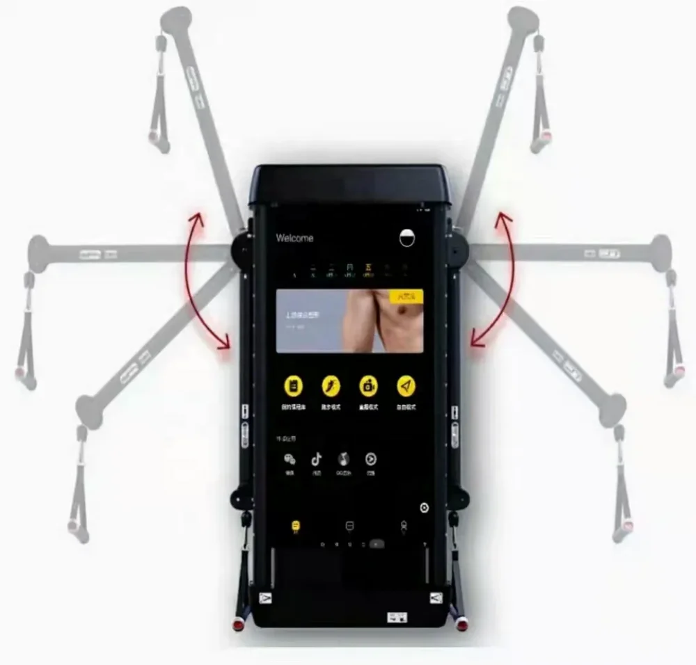 New LCD Touch Screen Wall Moun - Smart Home Gym Mirror recension och pris