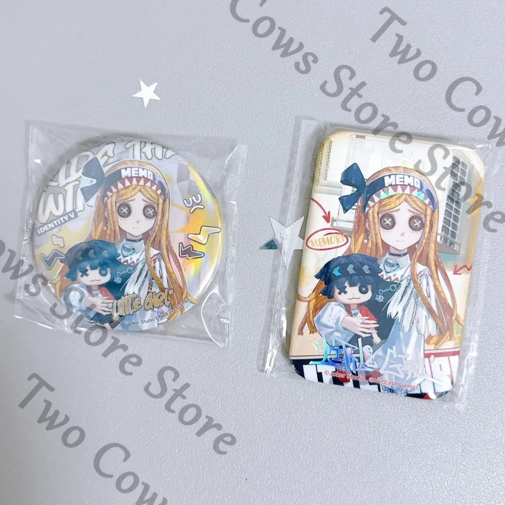 Identity ⅤLittle Girl Laser Square Round Official Adorable Ambitus Exquisite High Appearance Level Decorate Collector's Edition