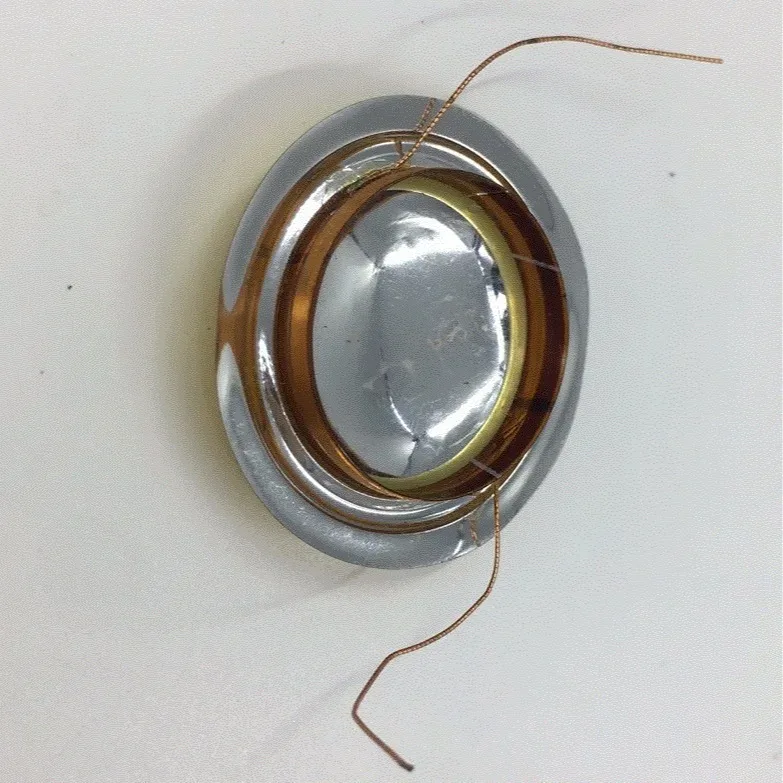 25.5 Core Titanium Membrane Components High Frequency Diaphragm Diaphragm Round Wire Round Frame Speaker Speaker Speaker Sound B
